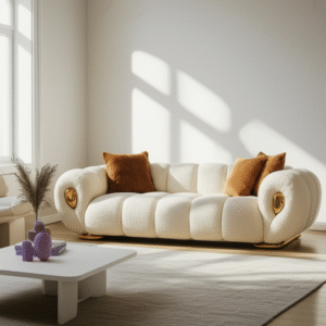 The Lekki Bouclé Sofa