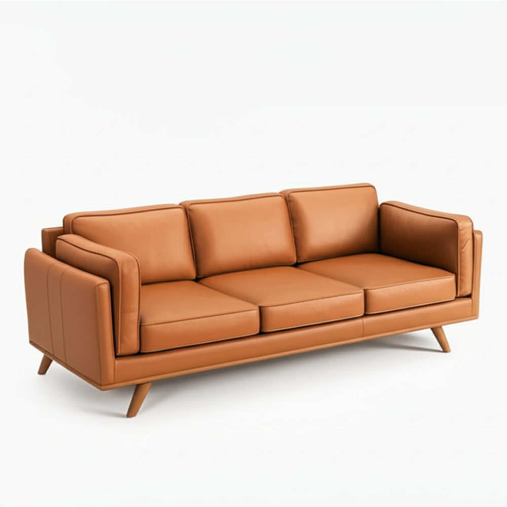 Chesterfield Style Velvet Tufted Sofa - Image 2