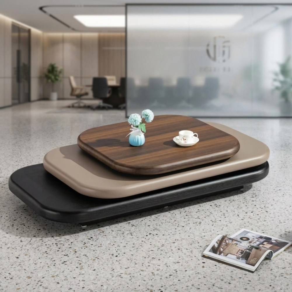 The Zenith Tiered Sculptural Coffee Table